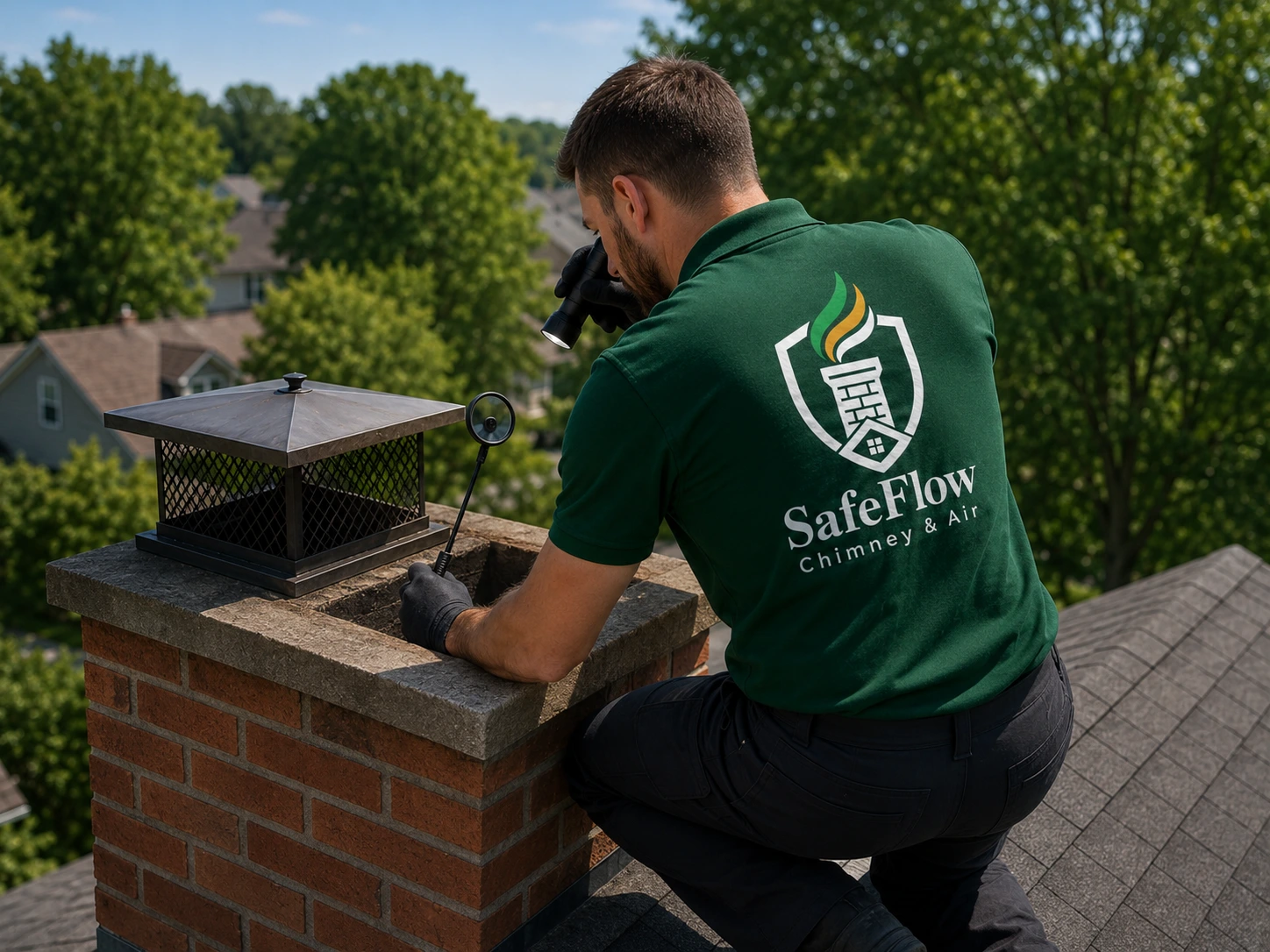SafeFlow Chimney & Air - CHIMNEY INSPECTION SERVICE